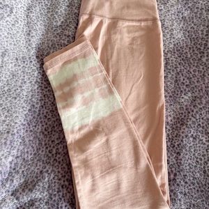 Pale Pink Aerie Tie Dye Leggings- Medium